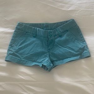 Mossimo teal shorts - Sz: 5